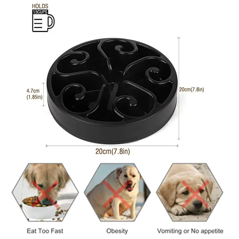 Dog Slow Feeder Bowl