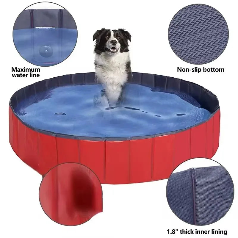 Foldable Dog Swimming Pool