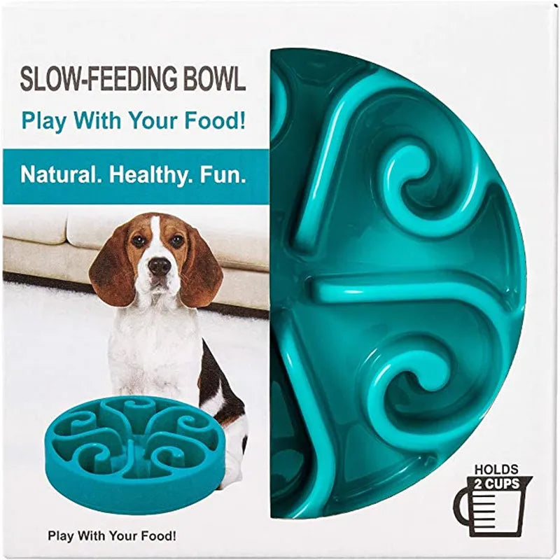 Dog Slow Feeder Bowl