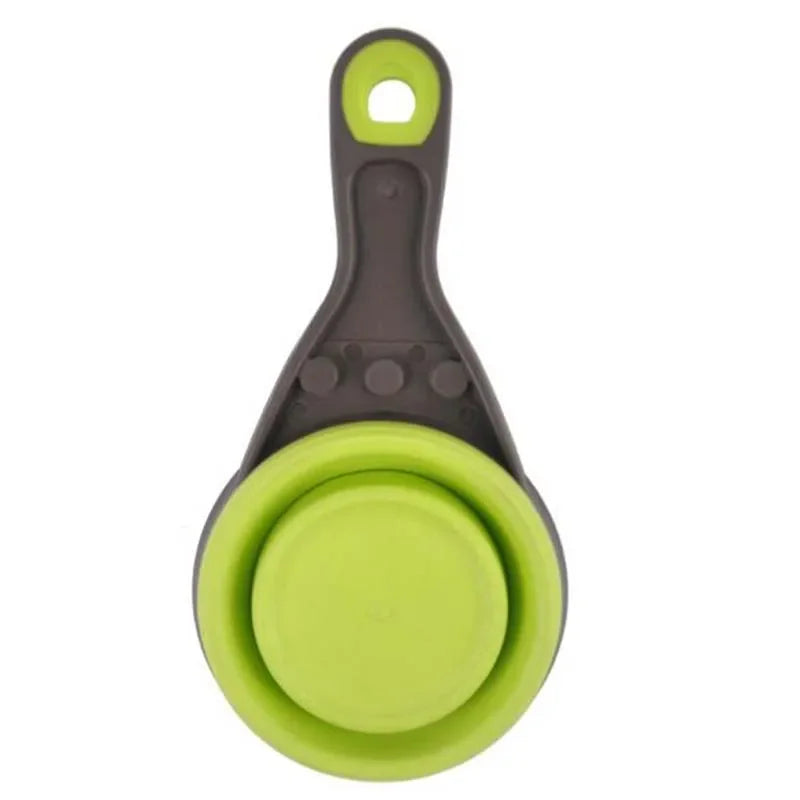 Folding  Food Spoon With Clip