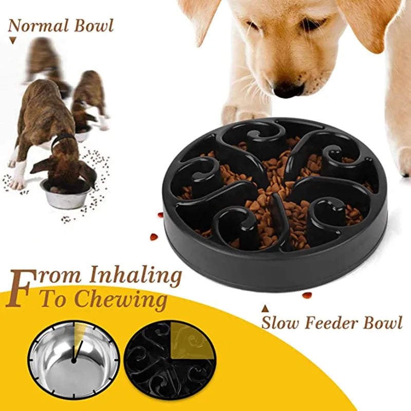 Dog Slow Feeder Bowl