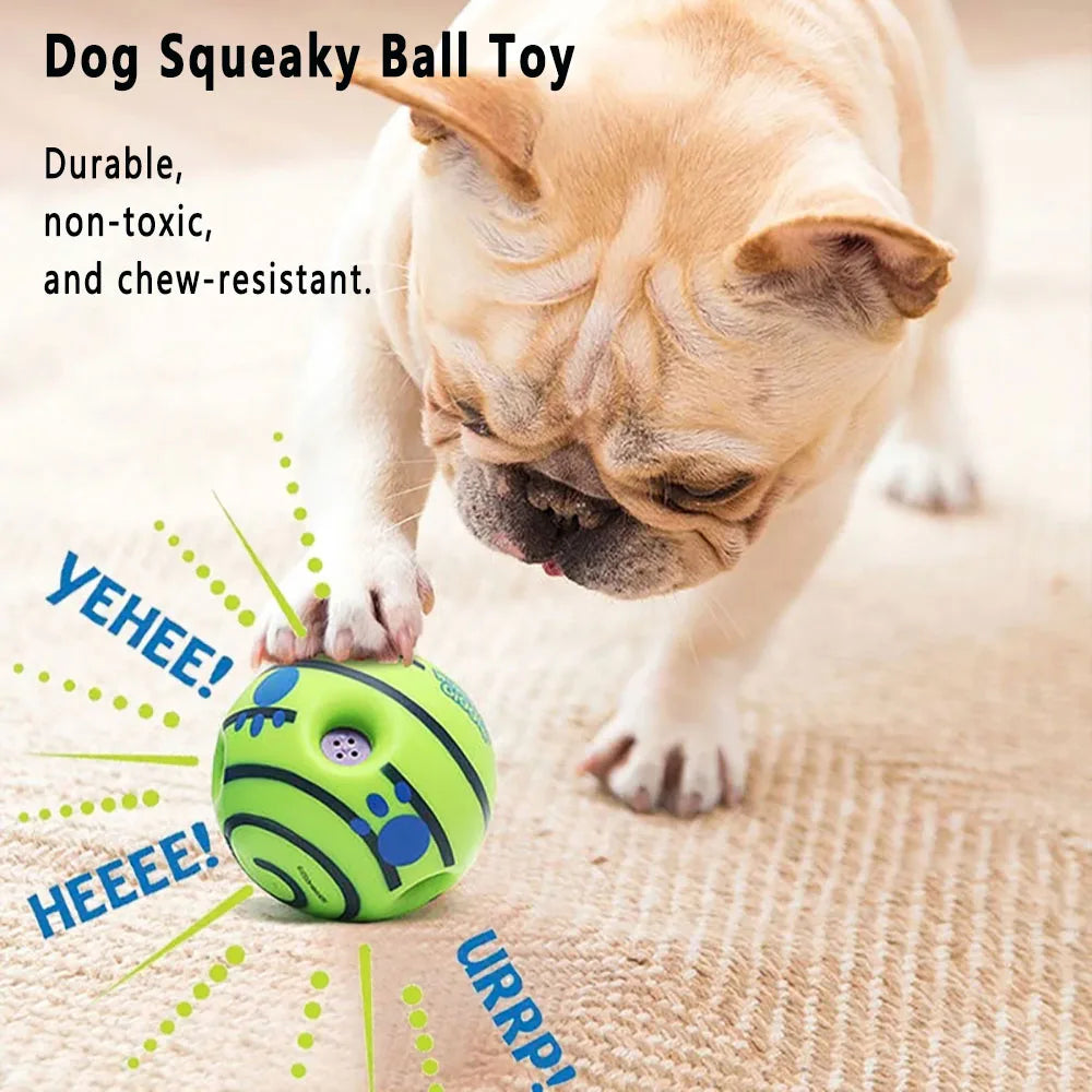 Dog Toy. Wobble Wag Giggle  Interactive Ball